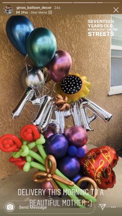 Balloon bouquet
