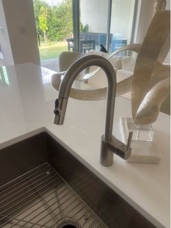 Brand new kitchen faucet