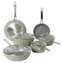 10 Piece Cookware W/ Glass Kids