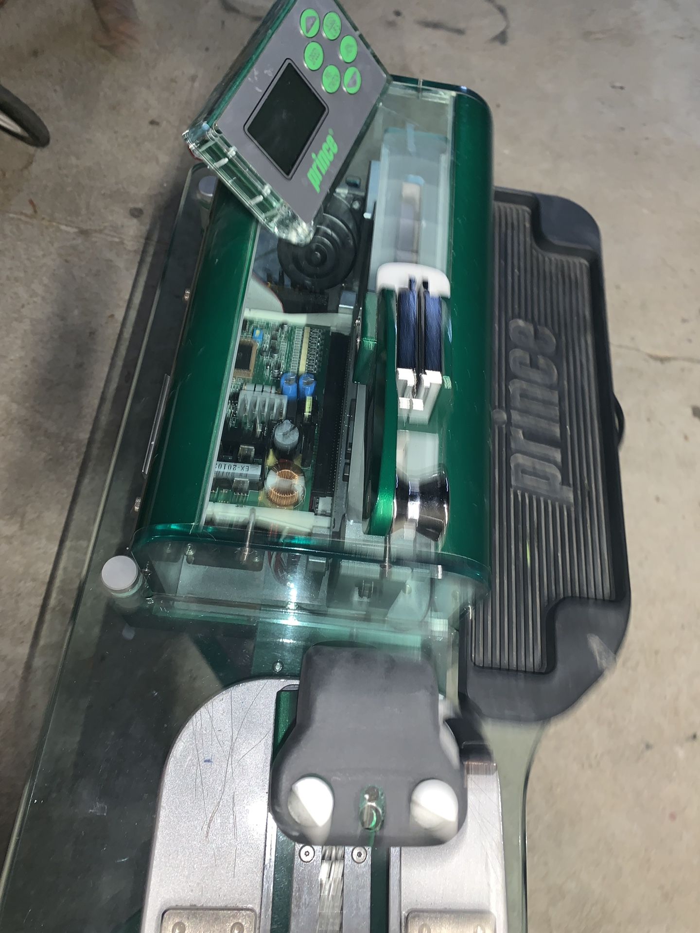 prince 5000 stringing machine