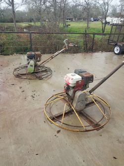 Wacker Concrete Finishing Machine /Whiteman Concrete Finishing Machine