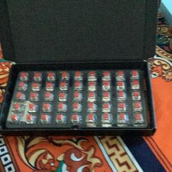 Red And 4 Creamy Blue Mechanical Keyboard Switches 