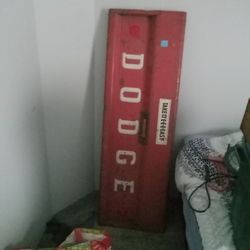 1968 Dodge Truck Tailgate