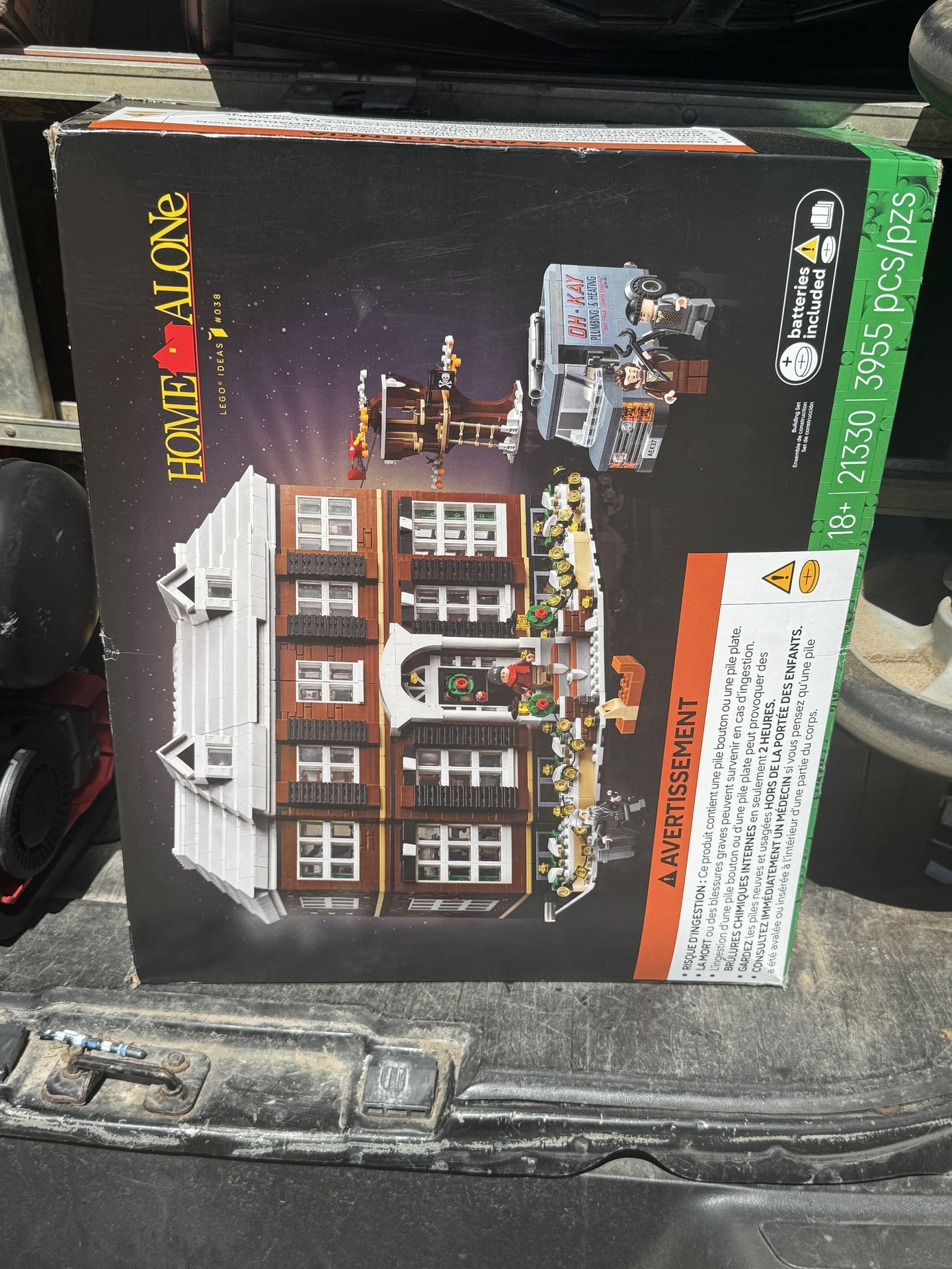 Lego home alone house