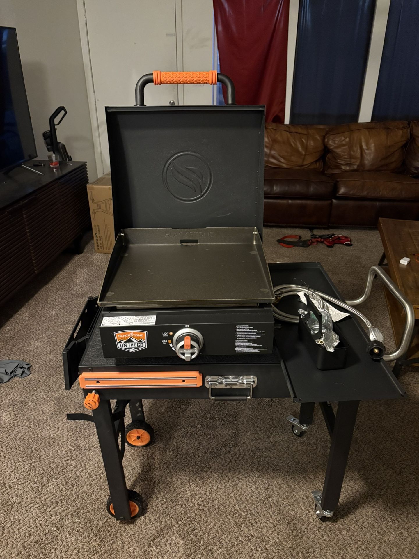 Black stone Propane On The Go Grill/griddle