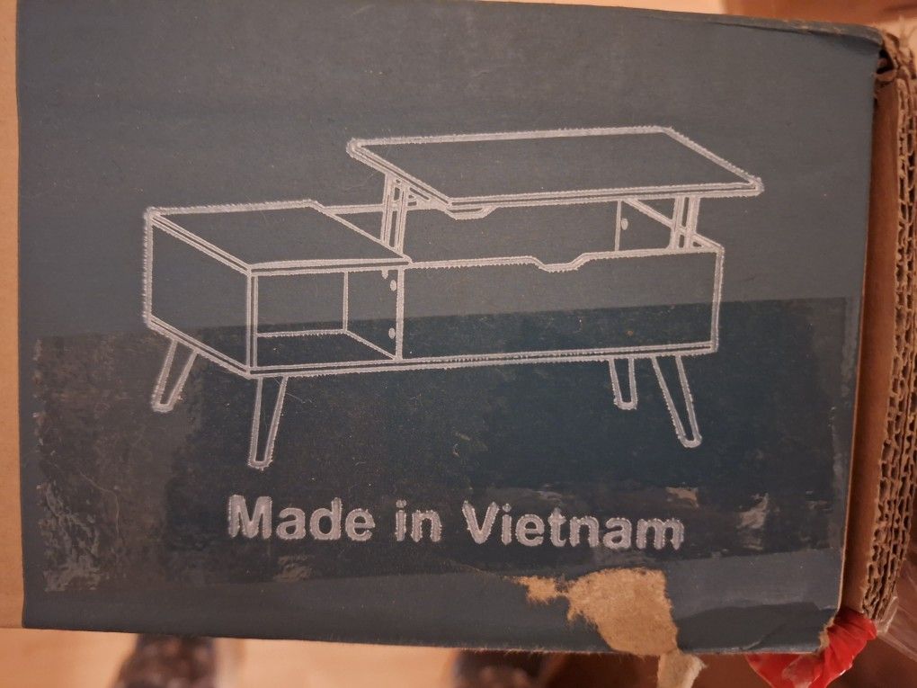 Black Lift Top Coffee Table