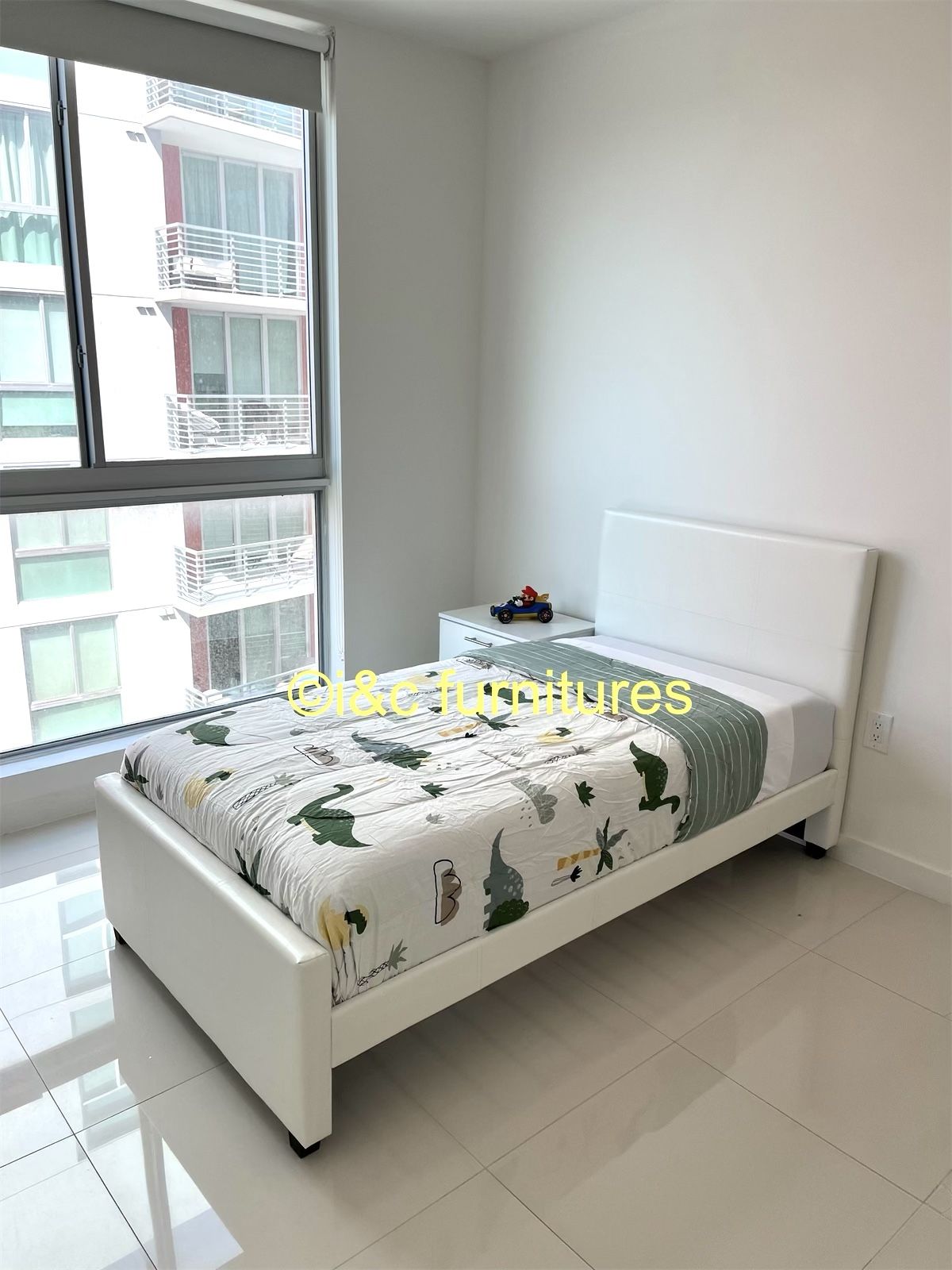 3 Piece Twin Bedroom Set New In the Box 📦 Same Day Delivery. Twin Size Bed Frame Mattress 1 Night Stand