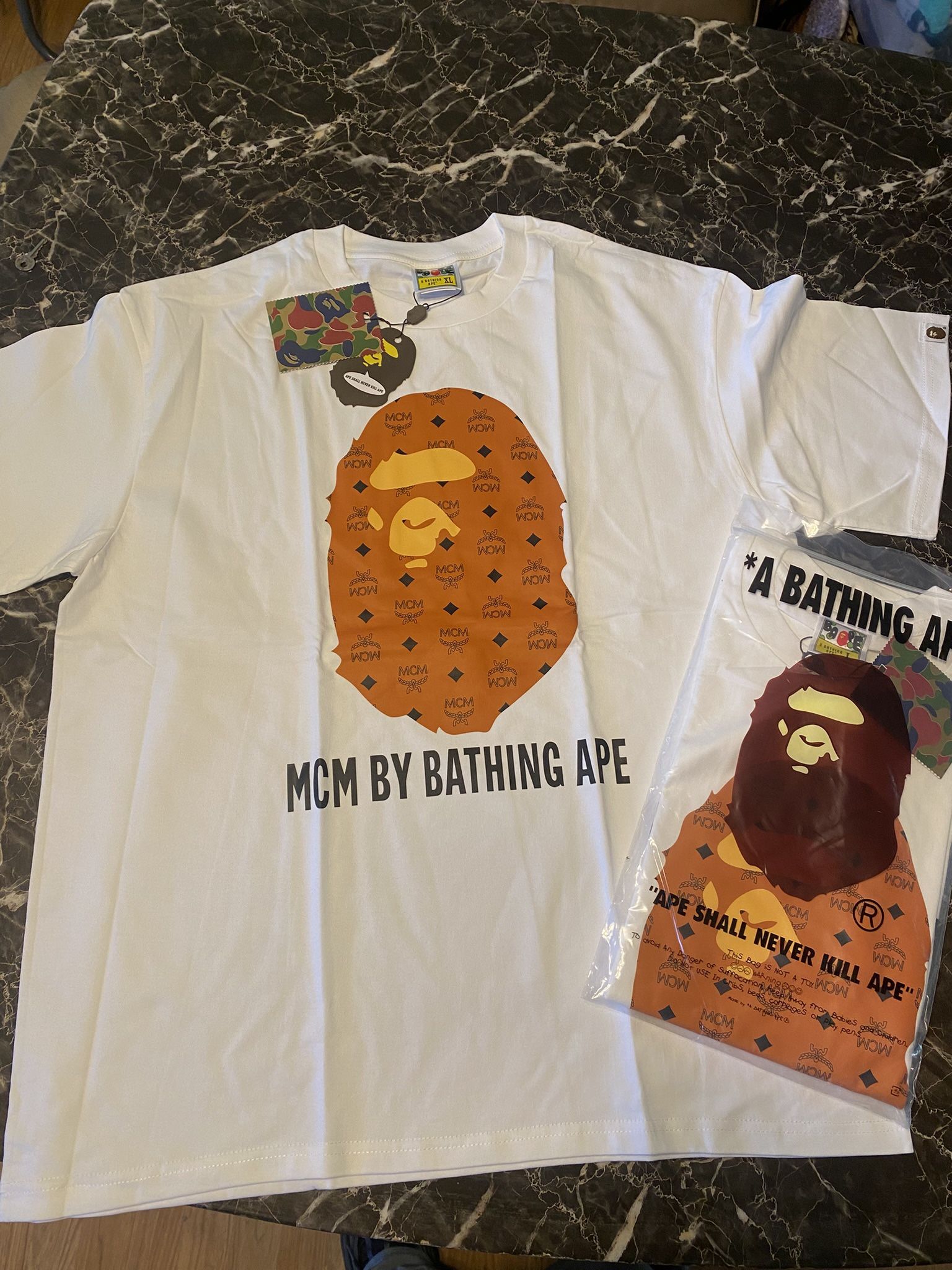 MCM x Bape