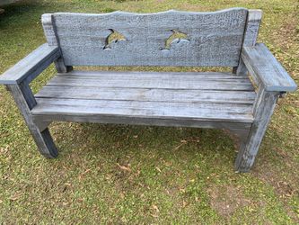 Wooden Char Bench Furniture Decor