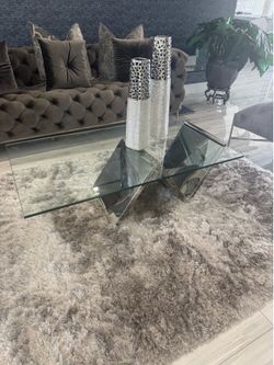 Glass Top Coffee Table