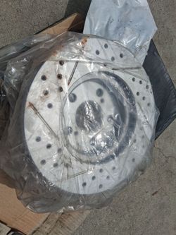 2004 to 2009 toyota prius front performance disc set and brake pad set.