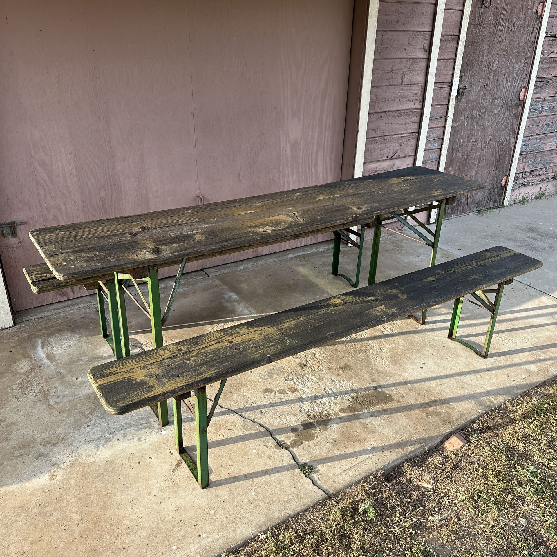 German Beer Garden Patio Set