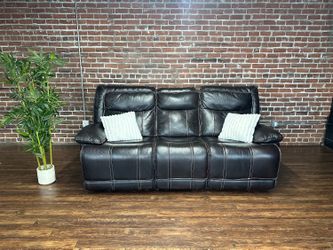 Delivery Available brown recliner sofa