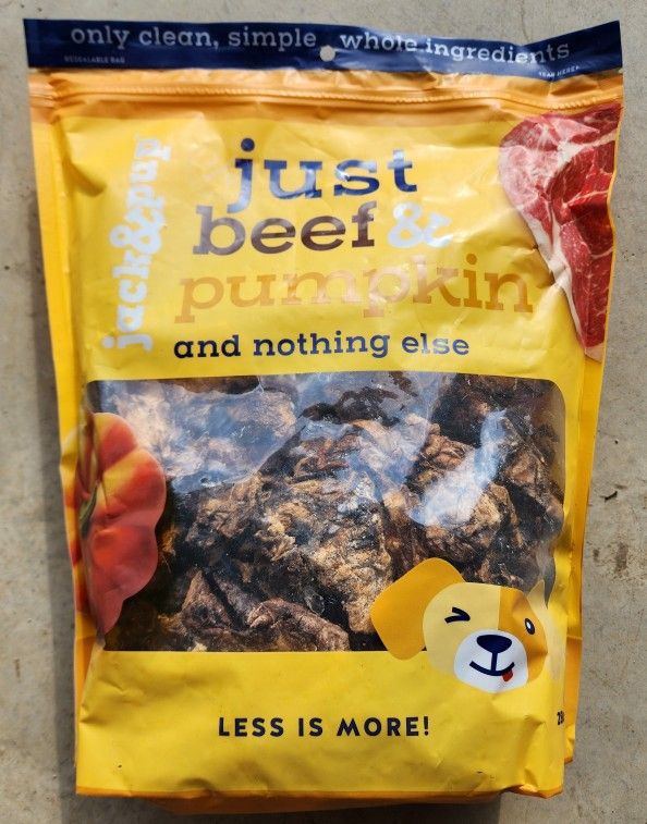Just Beef And Pumpkin - Dog Treats