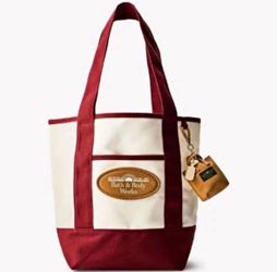 Bath & Body Works Canvas Tote Bag