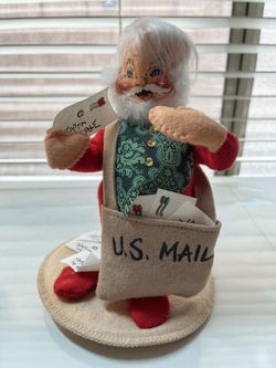 1991 Vintage Annalee Mr & Mrs Santa Clause