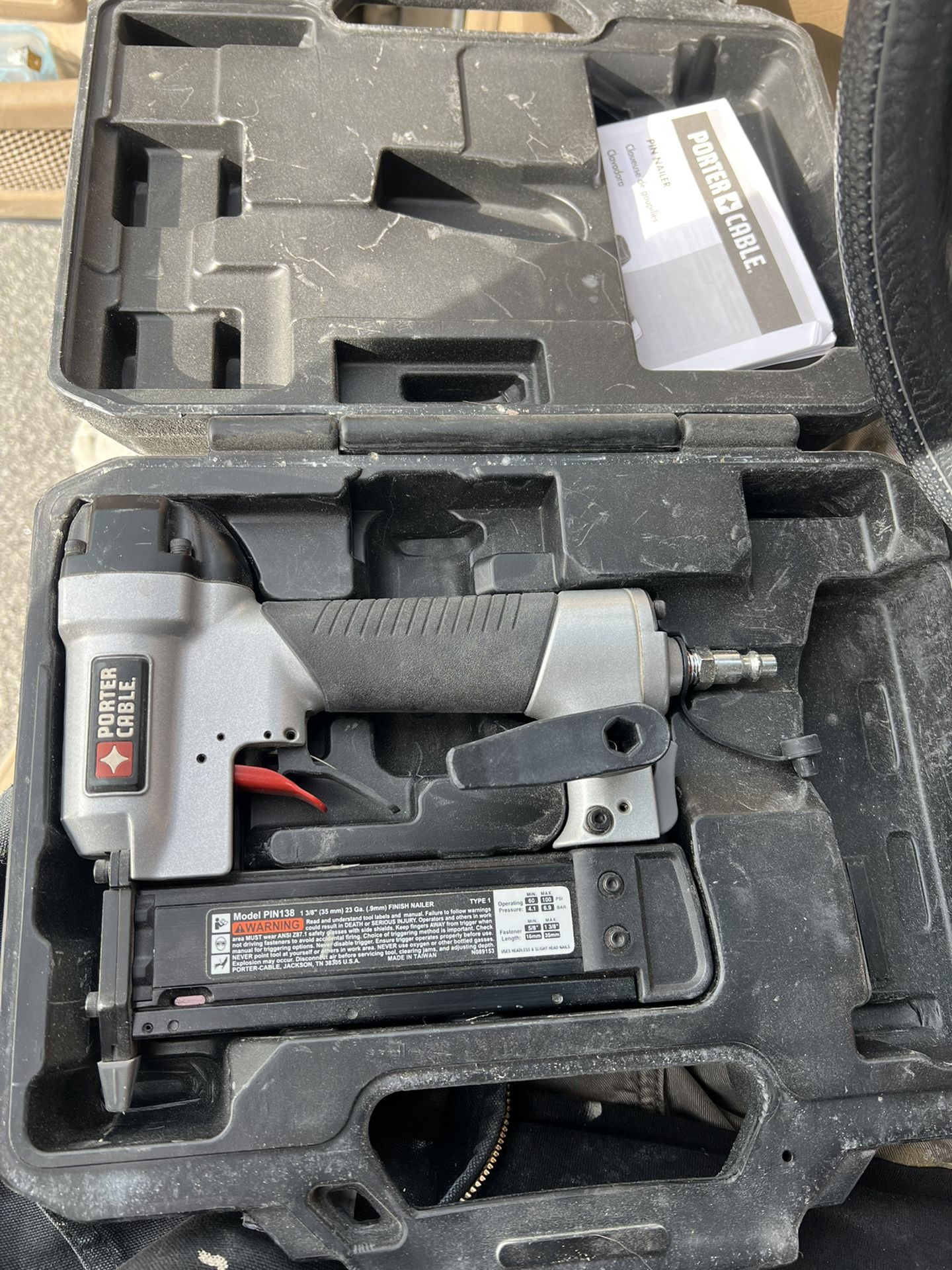 Porter Cable 23 Gauge Finish Nailer
