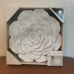 NEW Ceramic Rosetta wall rose decor