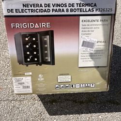 Brand New Frigidaire 8 Bottle Wine Cooler (In Box)