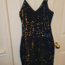 Mini party sequin dress