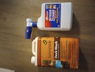Deck Wash + Outdoor Cleaner