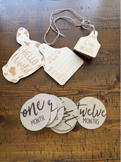 Baby Photo Milestone Markers