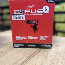 M12 FUEL 12V Lithium-Ion Brushless Cordless 1/2 in. Hammer Drill (Tool-Only)