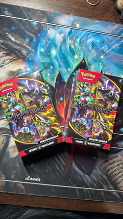 Pokémon TCG Pitch Black Booster Bundle Factory Sealed LOT OF 2
