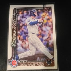 Pete Crow-Armstrong Future Stars Card