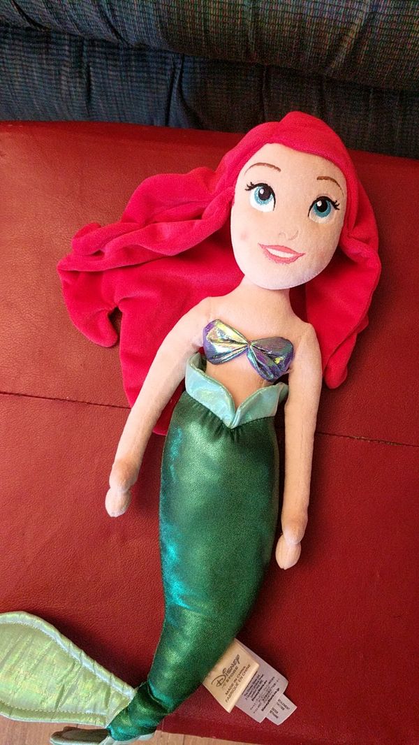 little mermaid plush toys