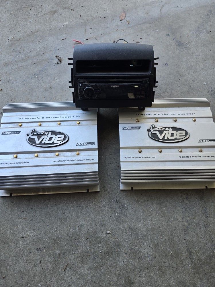 2 Amps And Car Sterio