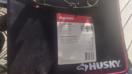 Husky tool organizer fabric pouch