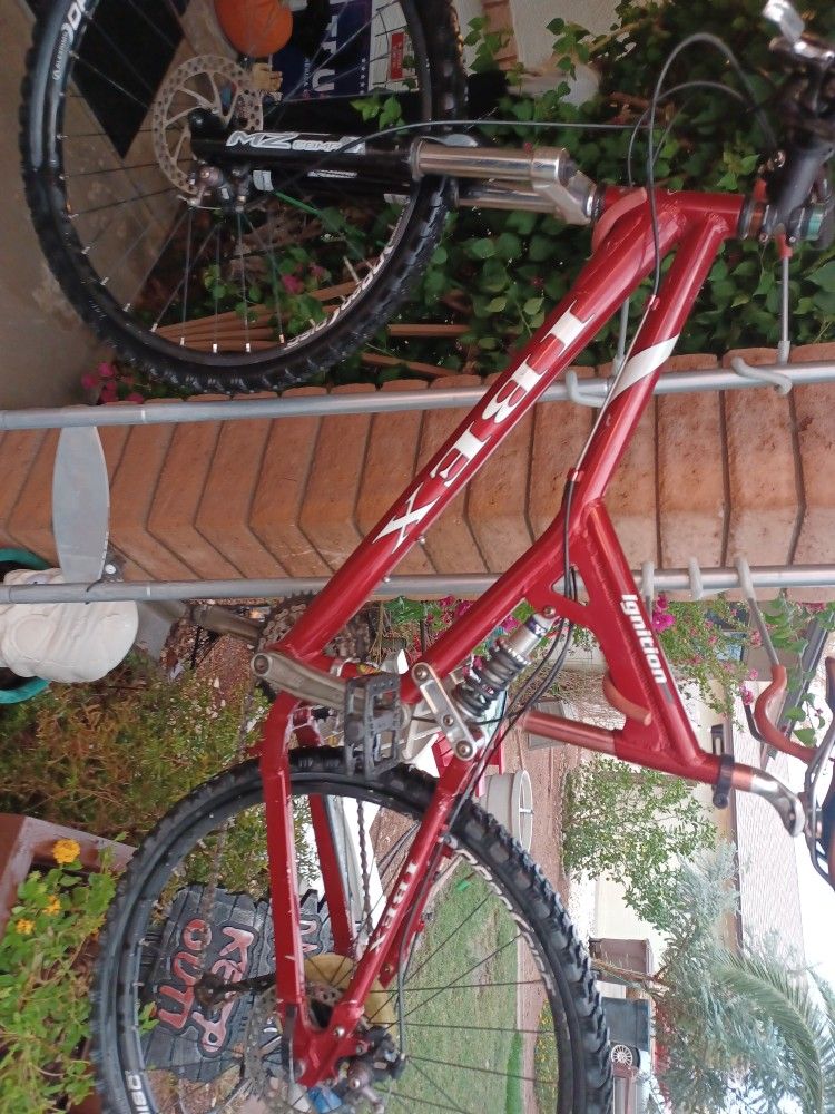 IBEX Full Suspension Downhill Mountain Bike Large frame 26 Tires