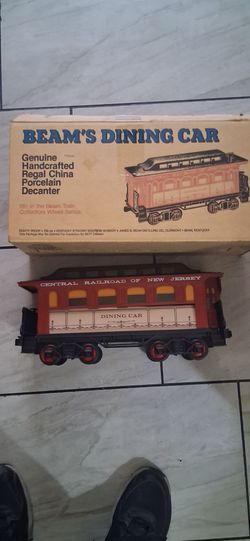Jim Beam Dining Car decanter