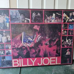 Billy Joel 1987 Promo Poster (Framed)