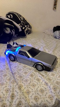 Back to the Future DeLorean Die-Cast Model with Lights