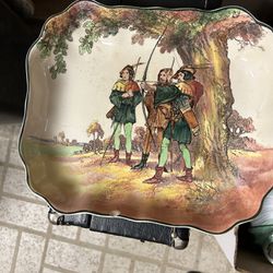 ROYAL DOULTON "Under the Greenwood Tree" Robin Hood Plate