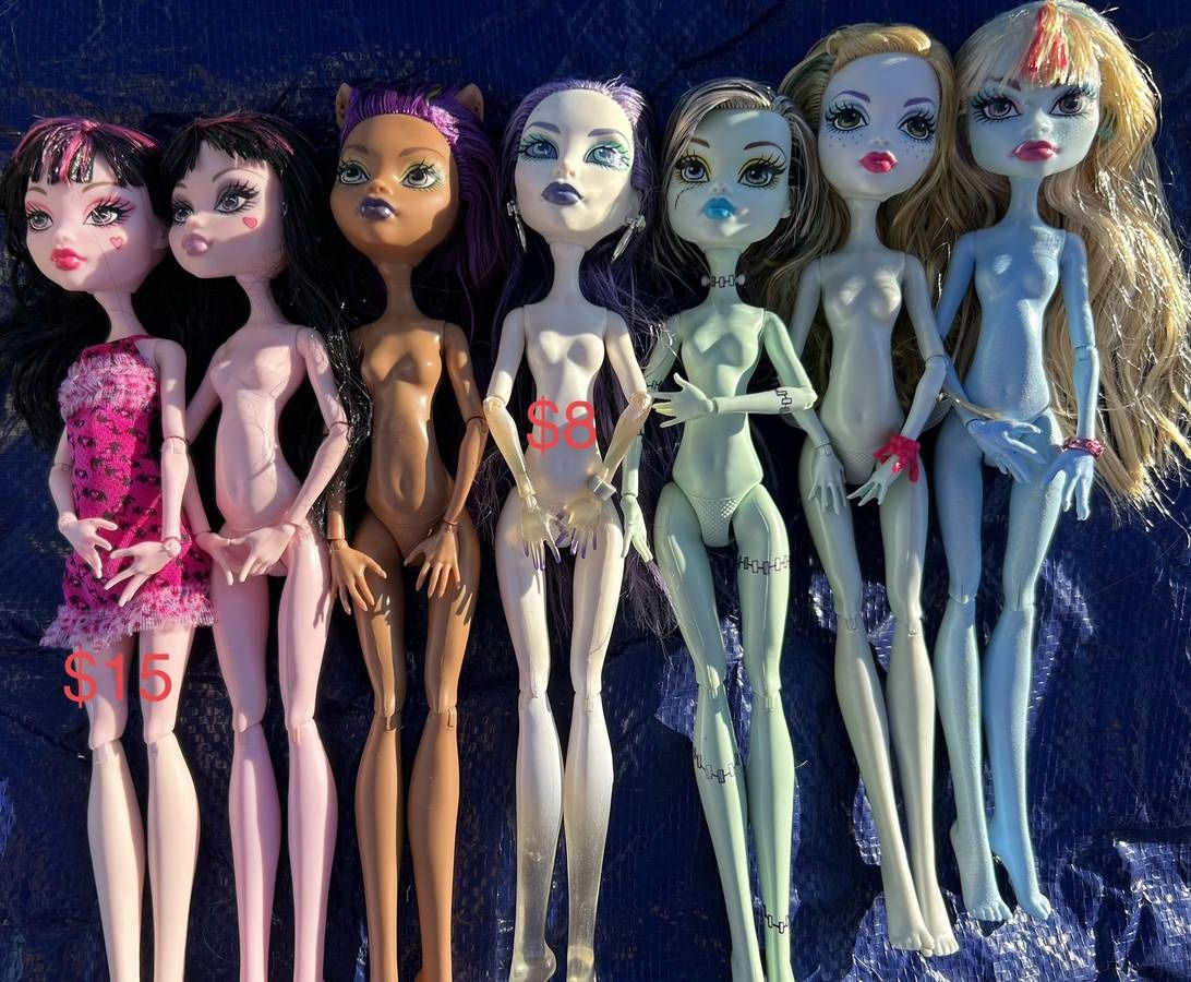Monster High Dolls 2008-2011