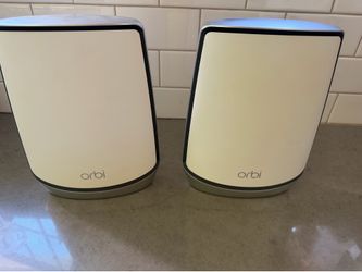 Orbi WiFi 6 mesh system  RBR850 & RBS850