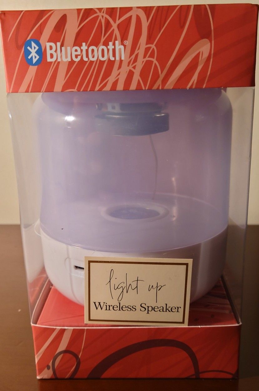 Light Up Wireless Speaker And Strip Light
