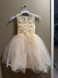 Champagne Girls dress