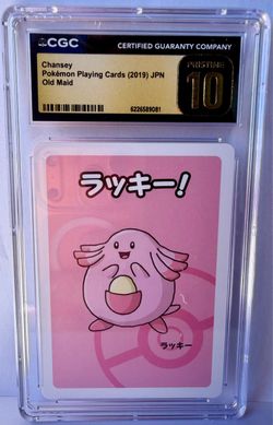 Chansey Pokémon Old Maid Card CGC Pristine 10