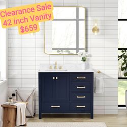 42 inch vanity