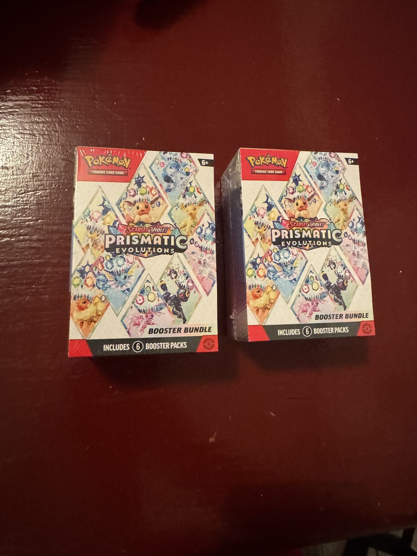Pokemon Prismatic Evolutions Booster Bundle (6 Packs) (New & Sealed)
