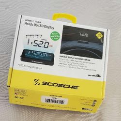 Scosche HUD2 Heads up LED Display OBDII