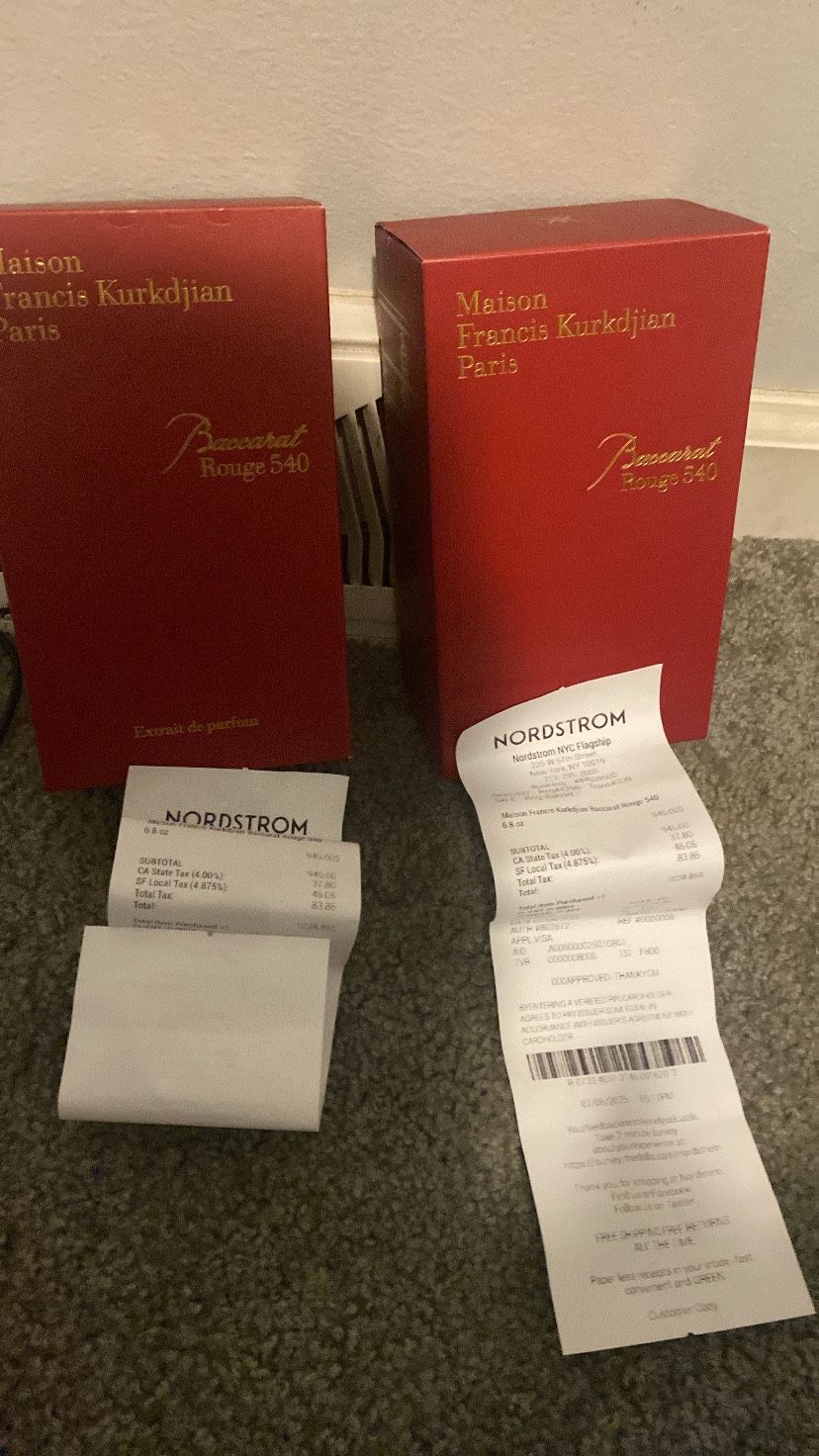 Baccarat Rouge 540