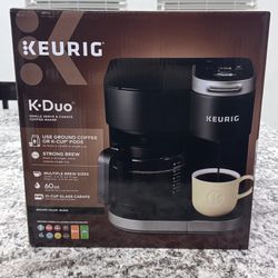 Keurig K-Duo Single Serve K-Cup Pod & Carafe Coffee Maker