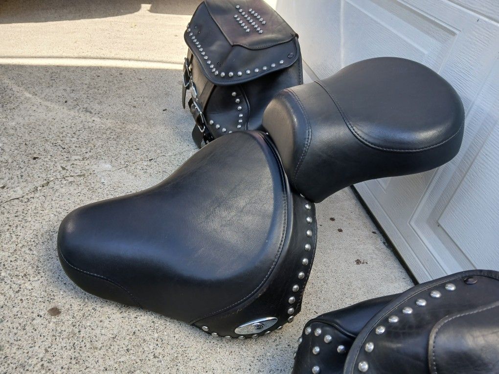 Harley Davidson Saddle Bags & Seat
