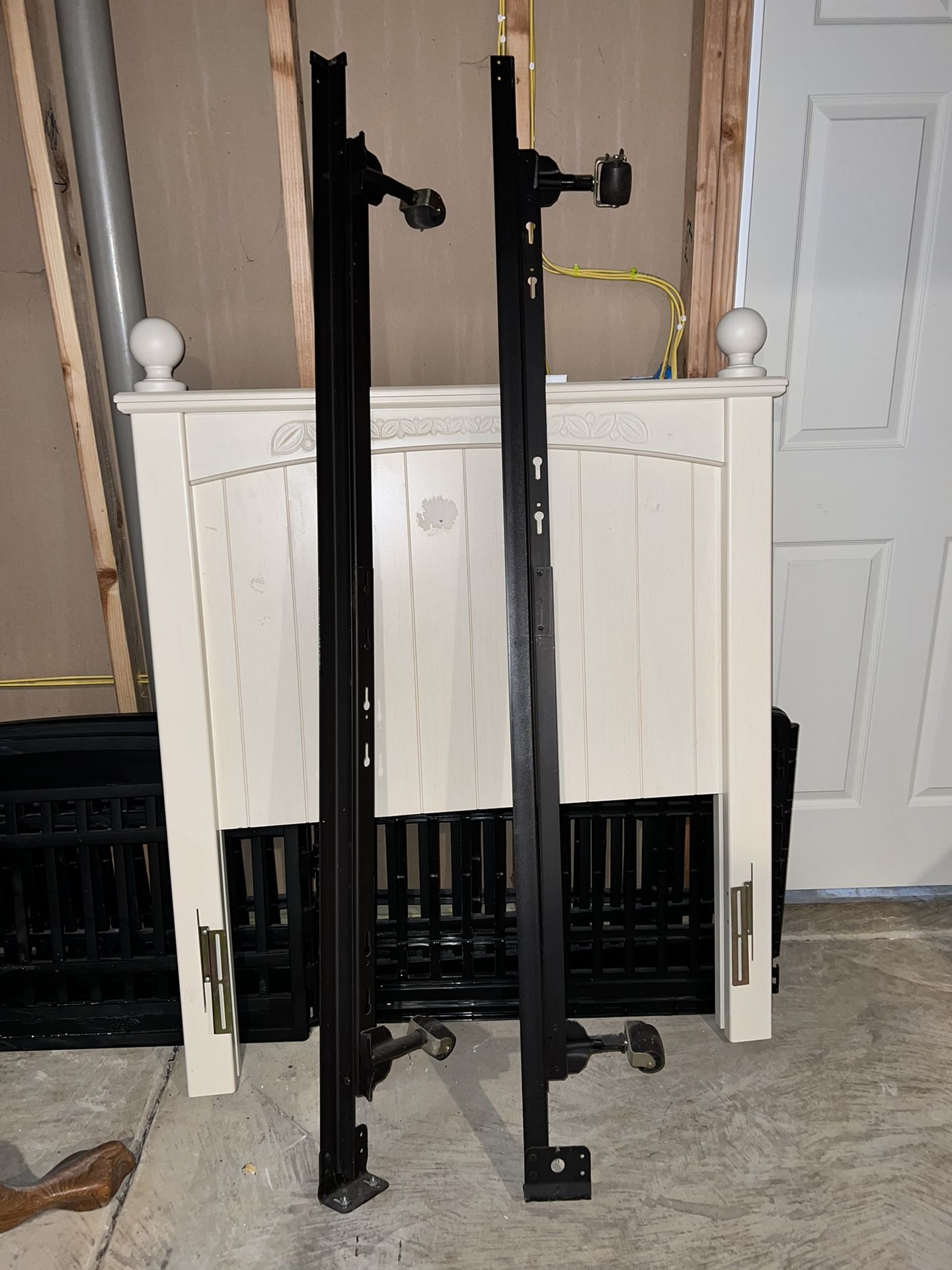 Twin Bed With Rails