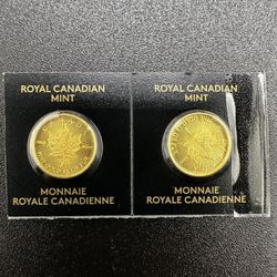 Gold Oro Bullion Coin Round Gram G Ounce Oz Maple Eagle